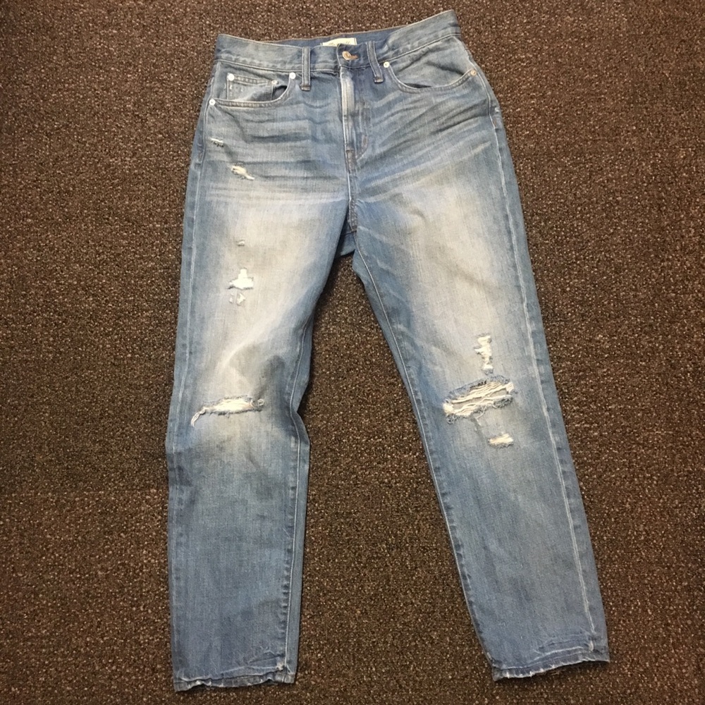 MADEWELL the perfect vintage jean light wash
